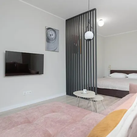公寓 Eleganckie Blisko Rzeki W Gdansku Z Balkonem By Renters