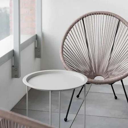アパート Eleganckie Blisko Rzeki W Gdansku Z Balkonem By Renters *