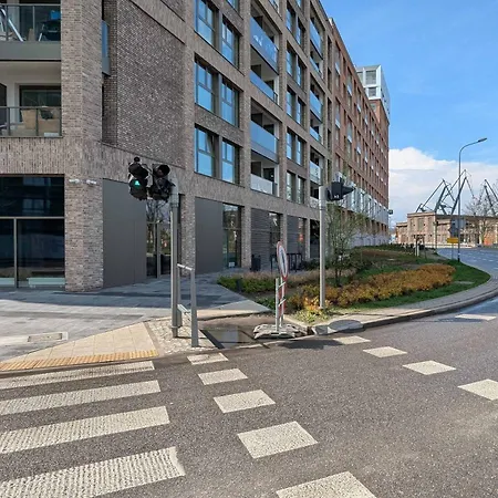 公寓 Eleganckie Blisko Rzeki W Gdansku Z Balkonem By Renters