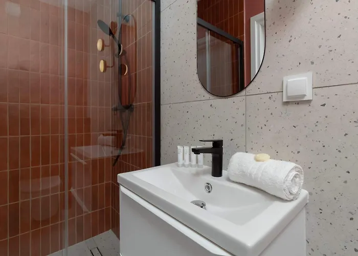 Eleganckie Blisko Rzeki W Gdansku Z Balkonem By Renters Daire Gdansk