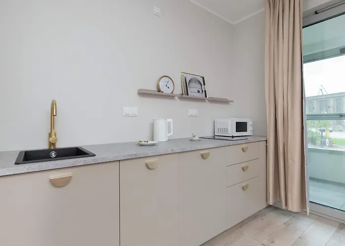 Daire Eleganckie Blisko Rzeki W Gdansku Z Balkonem By Renters